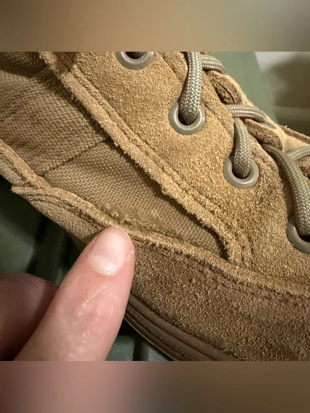 Danner Reckoning 8 Coyote Hot EGA Military Combat Boots Suede Men 7 EE Wide 5322